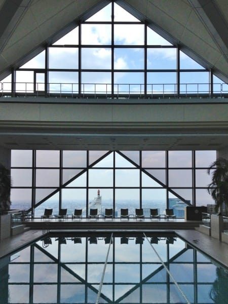 Best of the Best: the swimming pool of Park Hyatt Tokyo - one of our Virtuoso Preferred Hotels