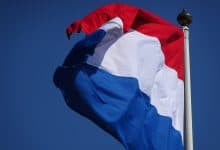 The Dutch Flag: Red, White and Blue
