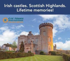 CIE tours of Ireland and Scotland