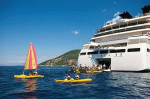 Ask Q Cruise + Travel about the marina of Seabourn luxury ships