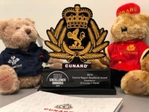 Q awarded Cunard Line Excellence Award