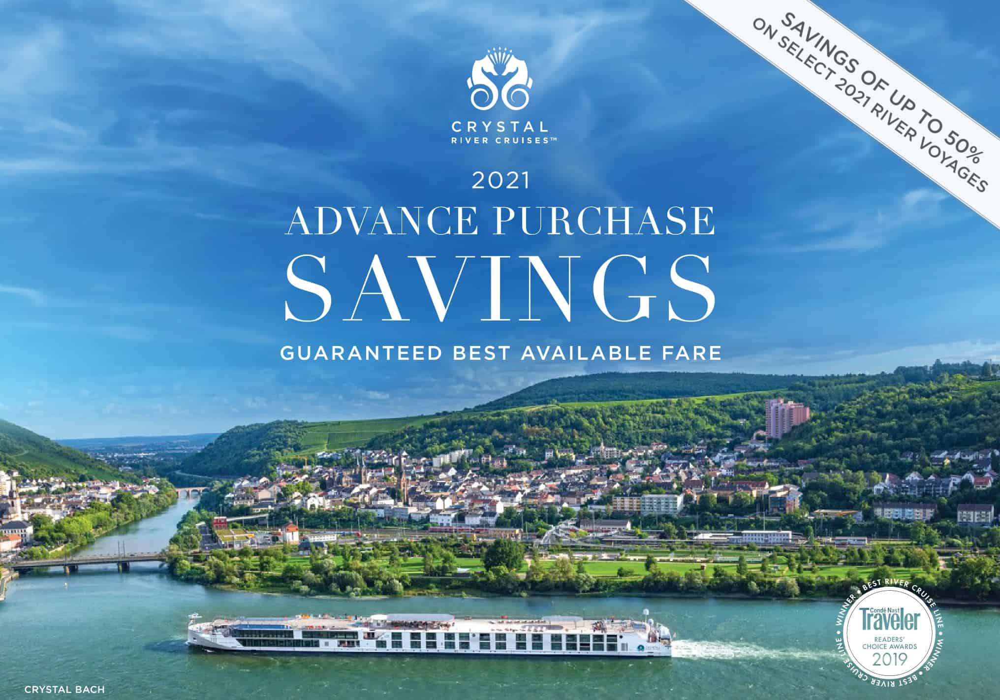 2021 Crystal River Cruises from 3,699* per person