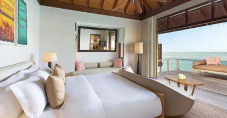 Stay for up to one year in an overwater bungalow at Anantara Veli Maldives