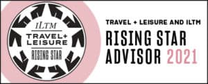 Abby Michaud Arnold was named a Rising Star Advisor by Travel + Leisure magazine and ILTM.