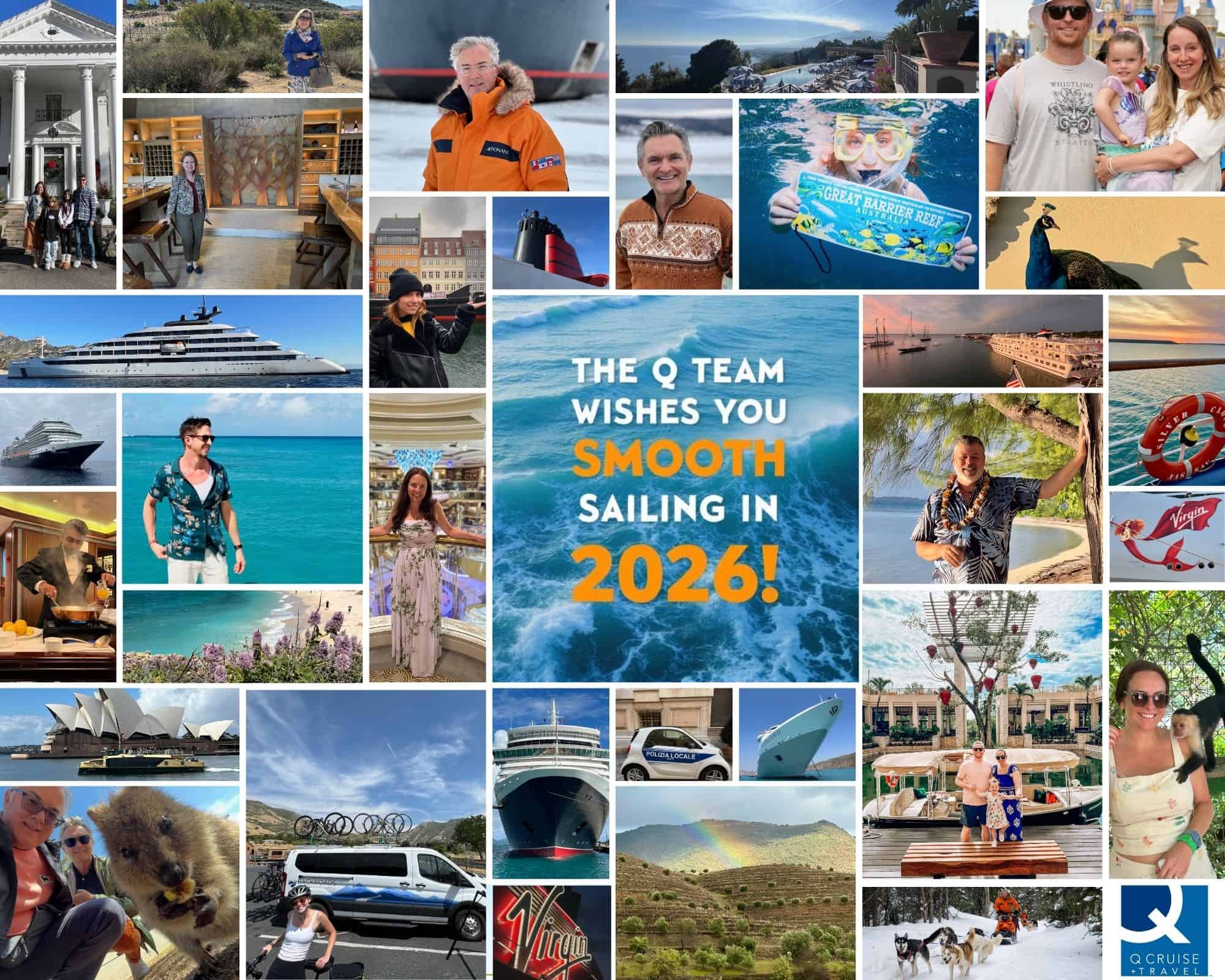 Q Cruise + Travel wishes you a happy and healthy 2026!